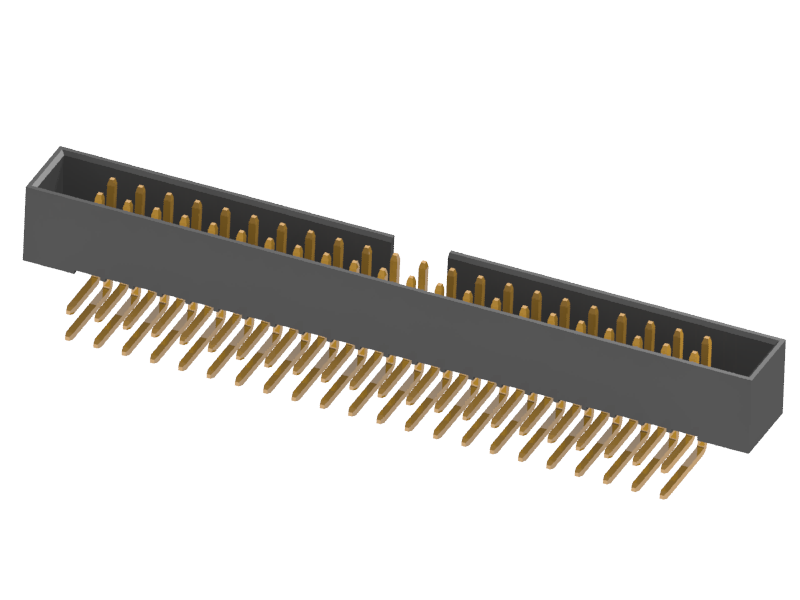 2046H 2.0mm (.079") Shrouded Connector