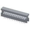 2.54mm*2.54mm (.100"*.100") Slim In-Line Connector For 1.27mm (.050") Center Flat Cable