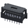 2.54mm*2.54mm (.100"*.100") Slim In-Line Connector For 1.27mm (.050") Center Flat Cable